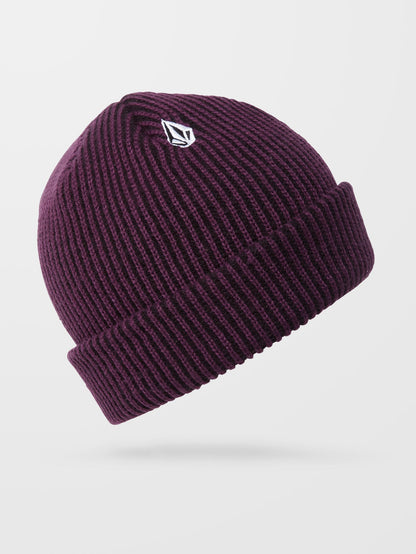 Full Stone Beanie - MULBERRY