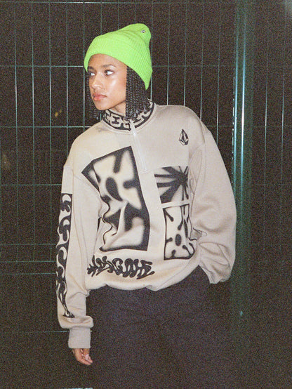 Full Stone Beanie - ELECTRIC GREEN