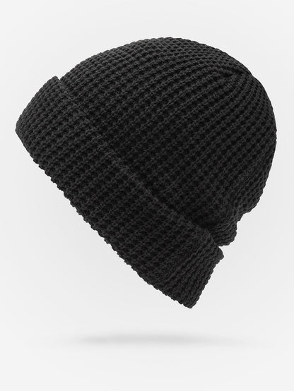 Stone Bar Beanie - SCHWARZ