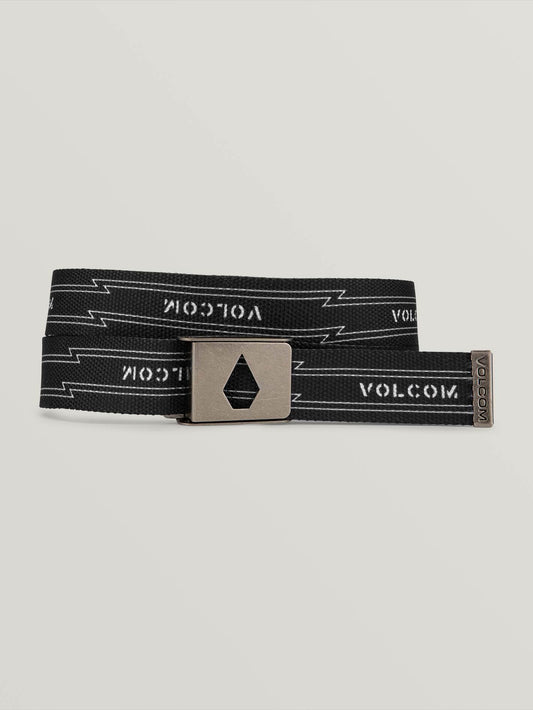 Ceinture Stone Cut Web - BLACK