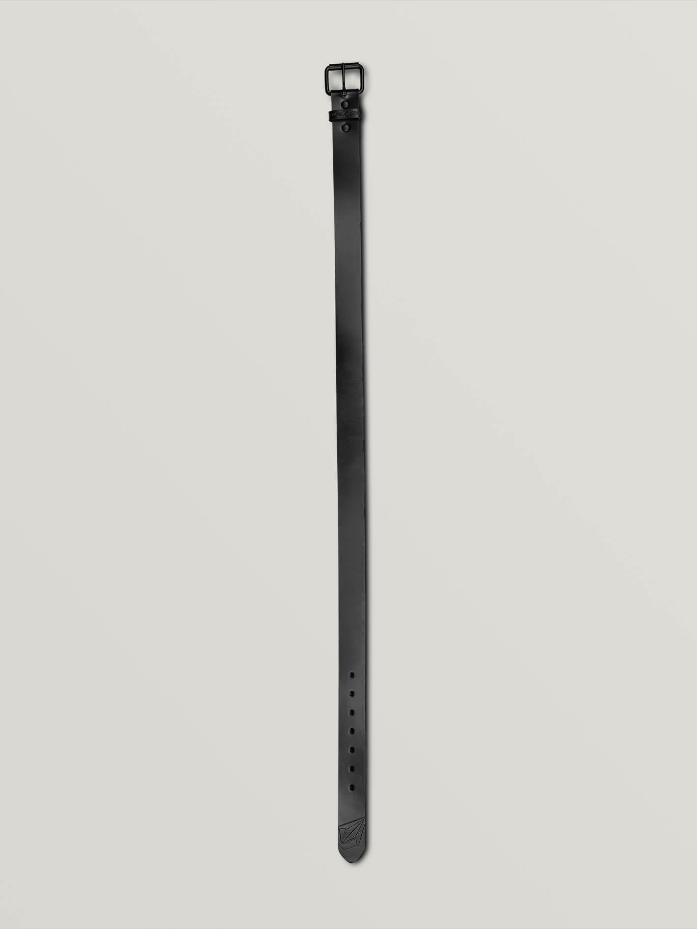 Ceinture en cuir Straight - BLACK