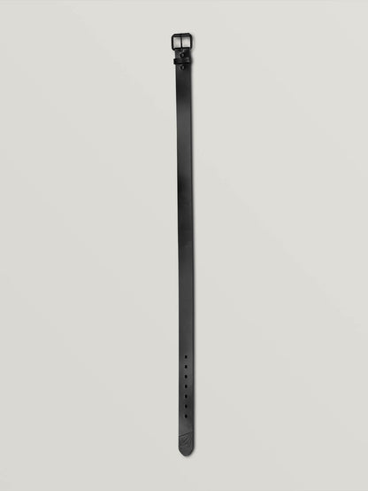 Ceinture en cuir Straight - BLACK