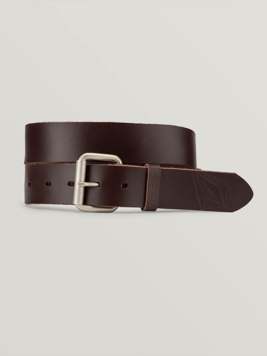Ceinture en cuir Straight - BROWN