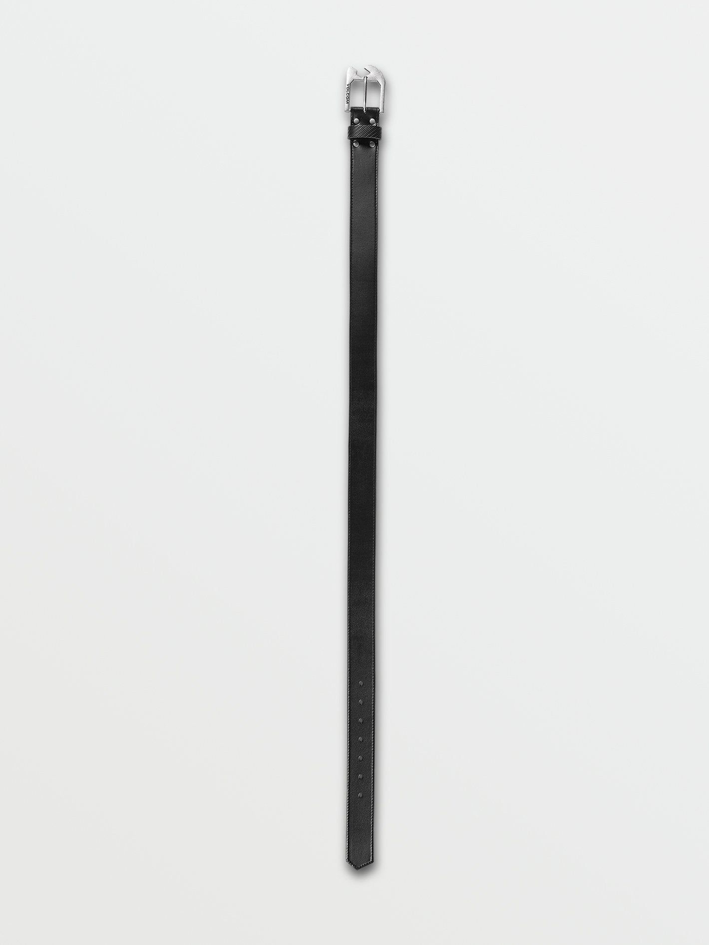 Skully Leather Belt - BLACK