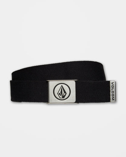 Ceinture Circle Web - Black
