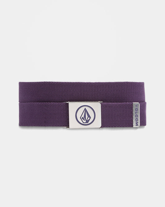 Circle Web Belt - Dark Purple