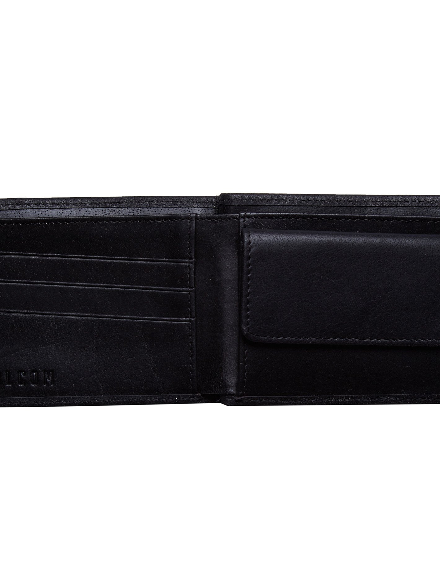 Volcom Ledergeldbörse - Schwarz