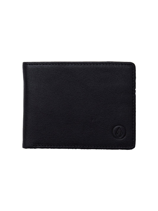 Porte-feuille en cuir Volcom - Black