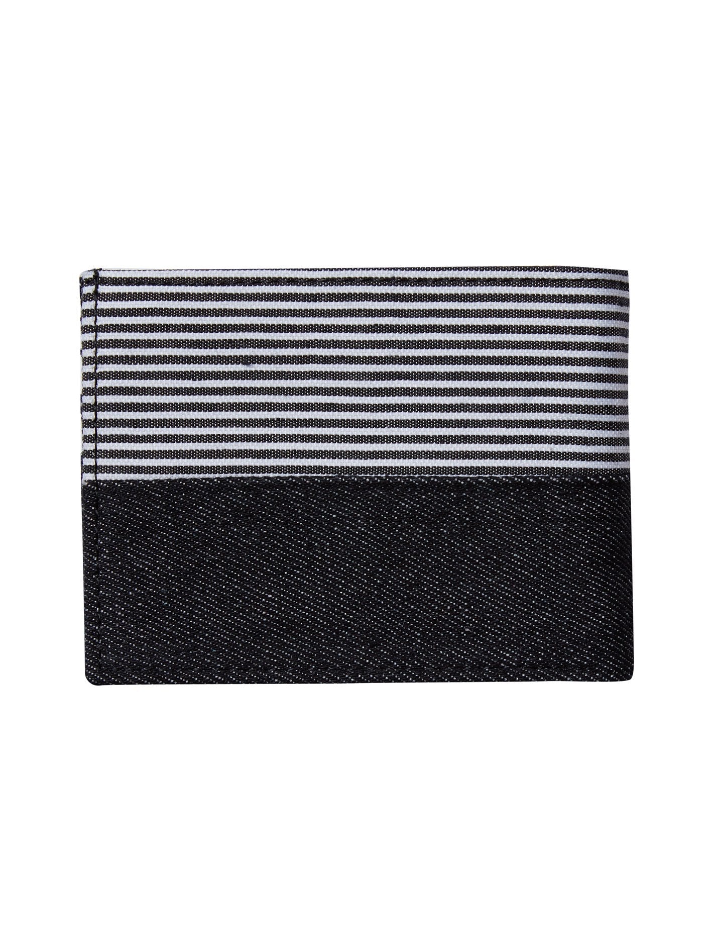 Ecliptic Fabric Wallet - Black