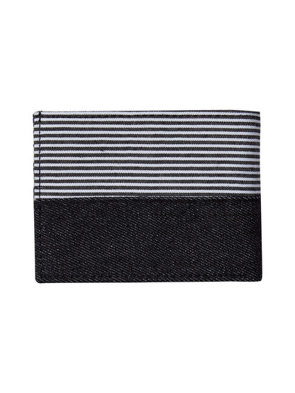 Ecliptic Fabric Wallet - Black