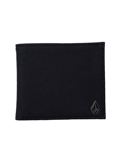 Slim Stone Wallet - Black