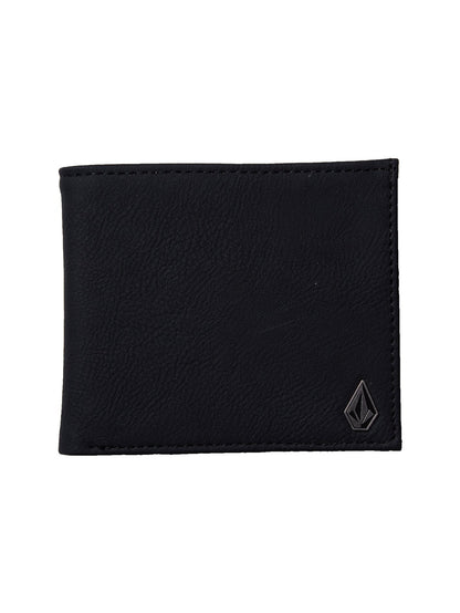 Slim Stone Wallet - Black