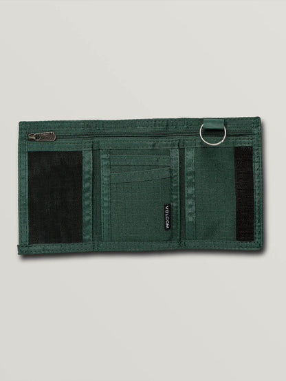 Portefeuille Nylon Stone - Evergreen