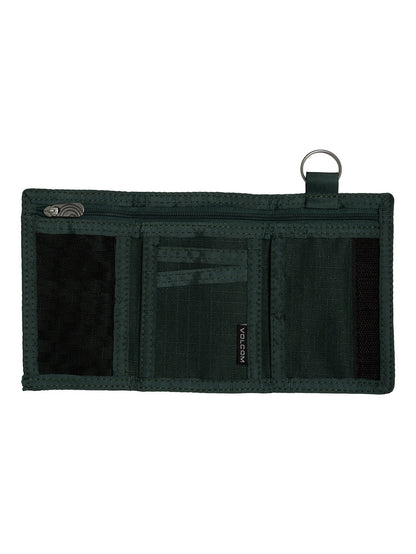 Portefeuille Nylon Stone - Evergreen