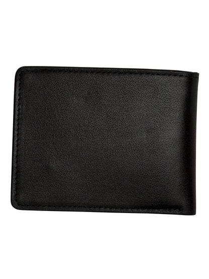 Portefeuille Strangler Leather - Black