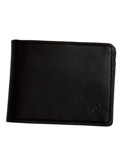 Portefeuille Strangler Leather - Black