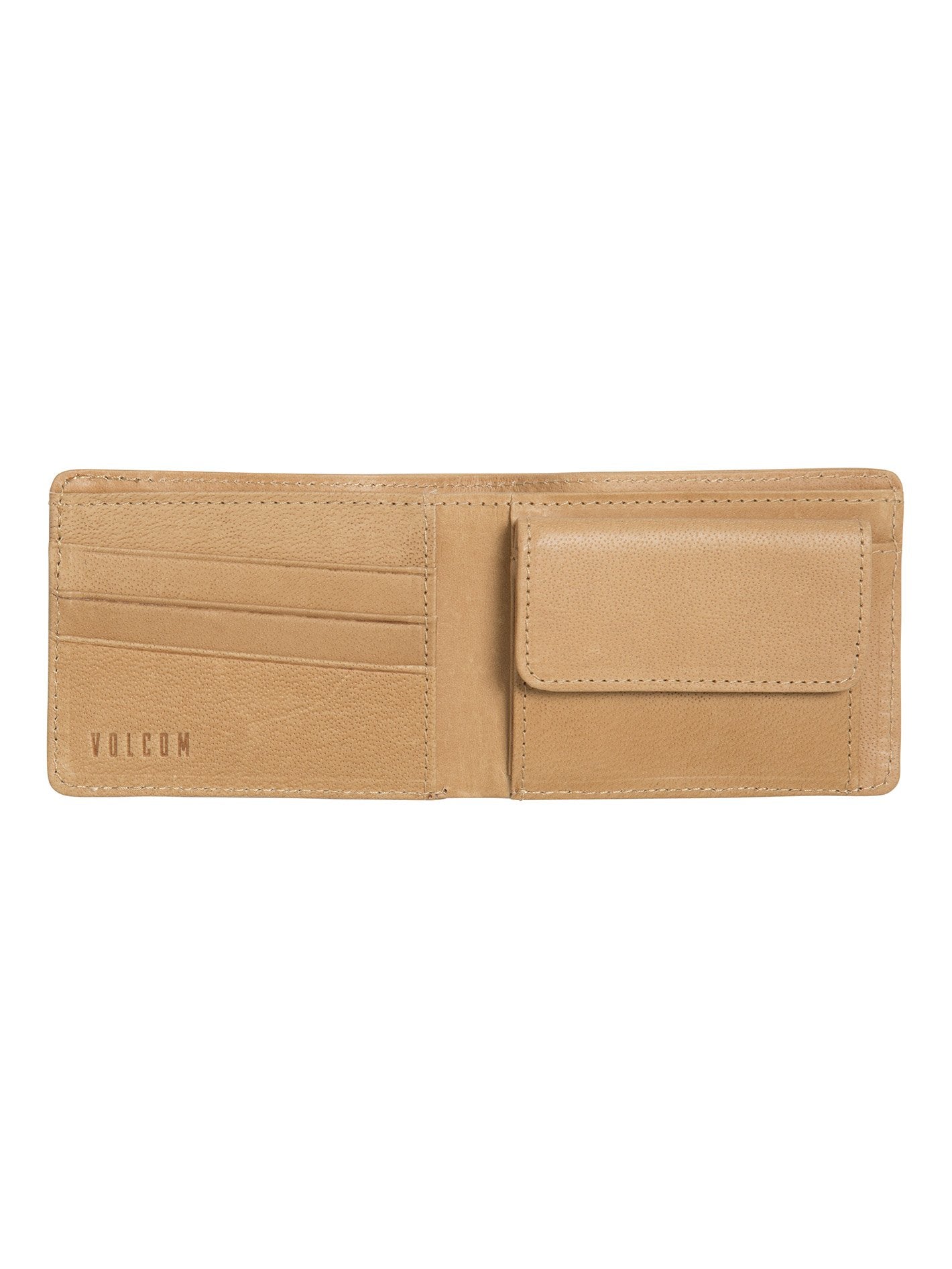 Strangler Leather Wallet - Natural