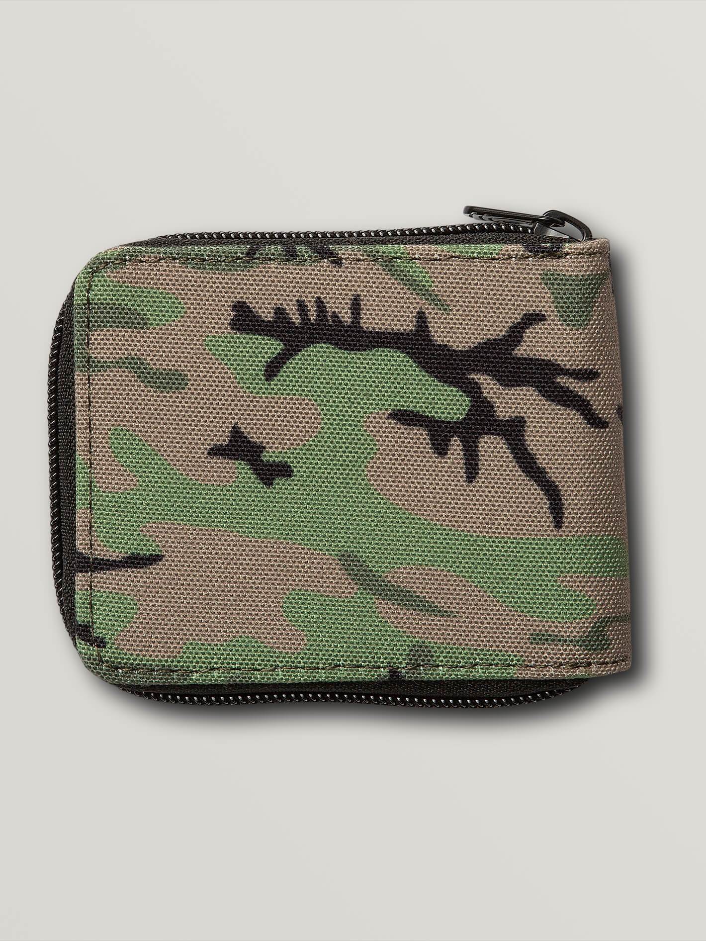 Full Zip Wallet - CAMOUFLAGE