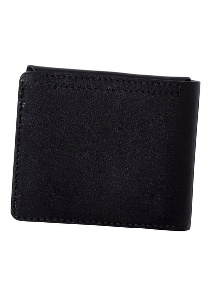 Portefeuille 3Fold Leather - Black