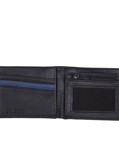 Schlanke Geldbörse aus Stein – Indigo