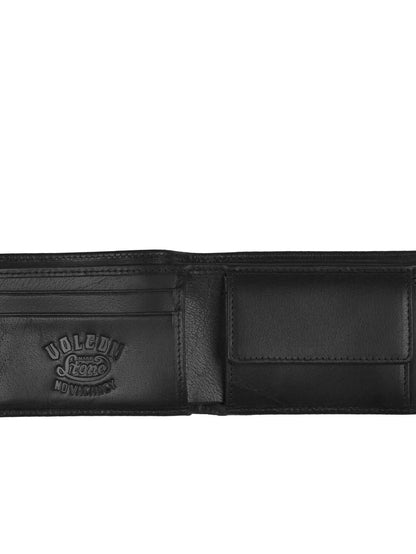 Portefeuille en cuir Volcom - Black
