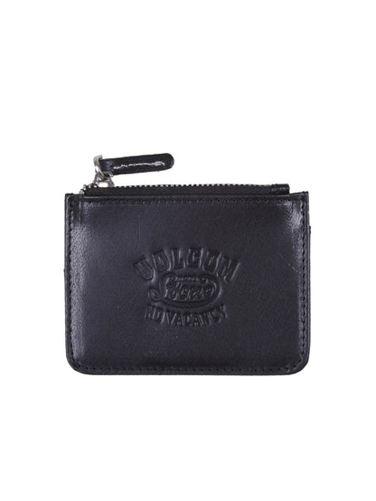 Stone Army Leather Wallet - Black