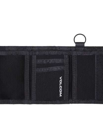 Cresticle Fabric Wallet - Black
