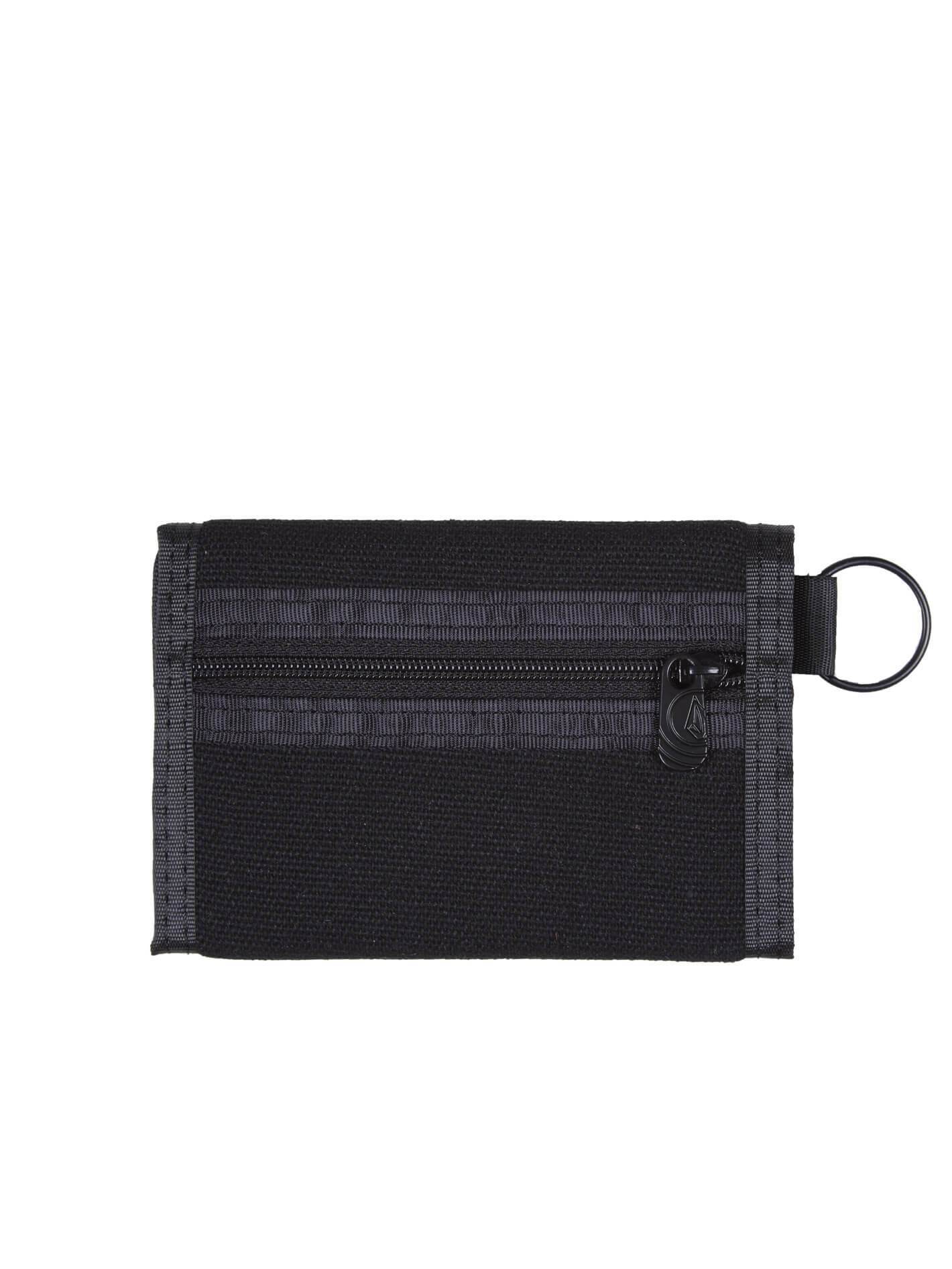 Cresticle Fabric Wallet - Black