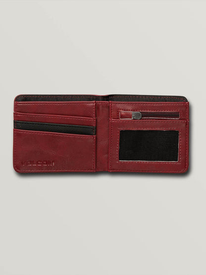 Portefeuille Slim Stone - Cabernet