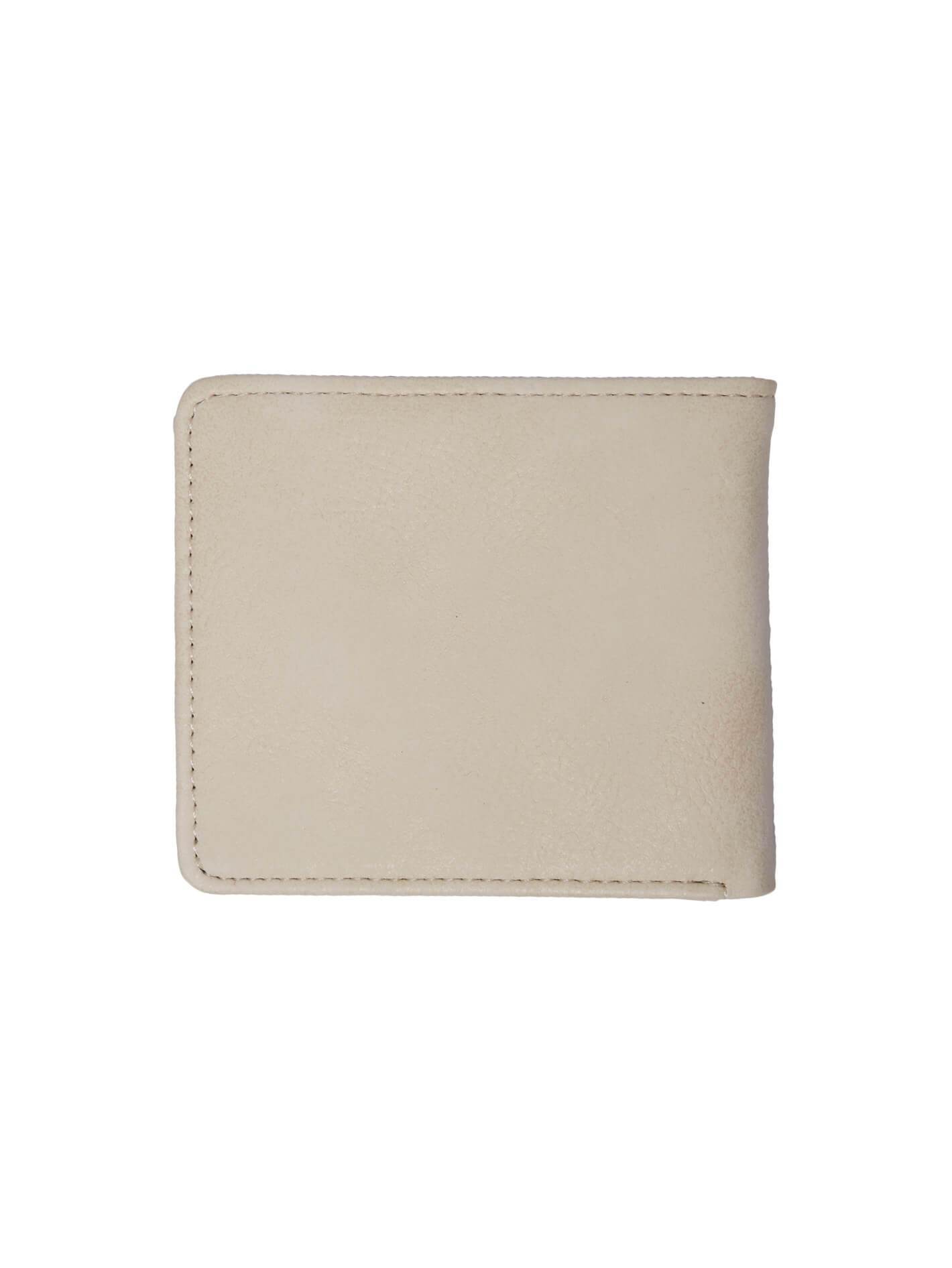 Porte-feuilles Slim Stone Pu  - Dirty White