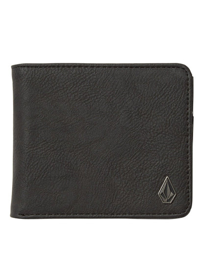 Slim Stone Geldbörse L - SCHWARZ
