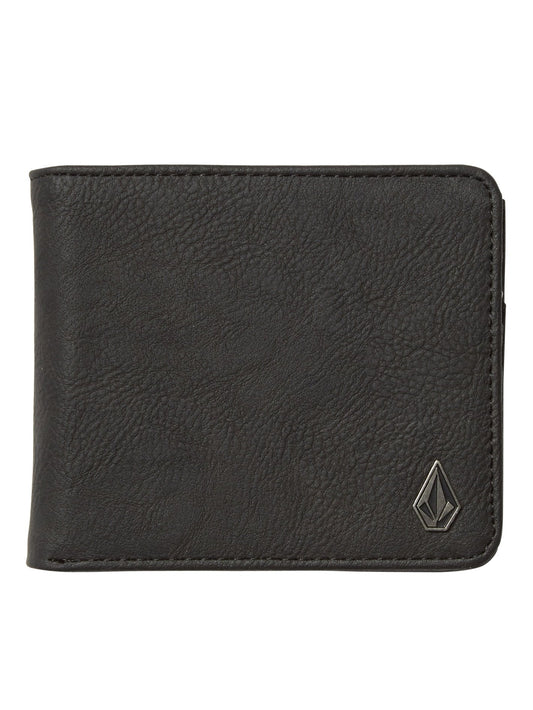 Slim Stone Geldbörse L - SCHWARZ