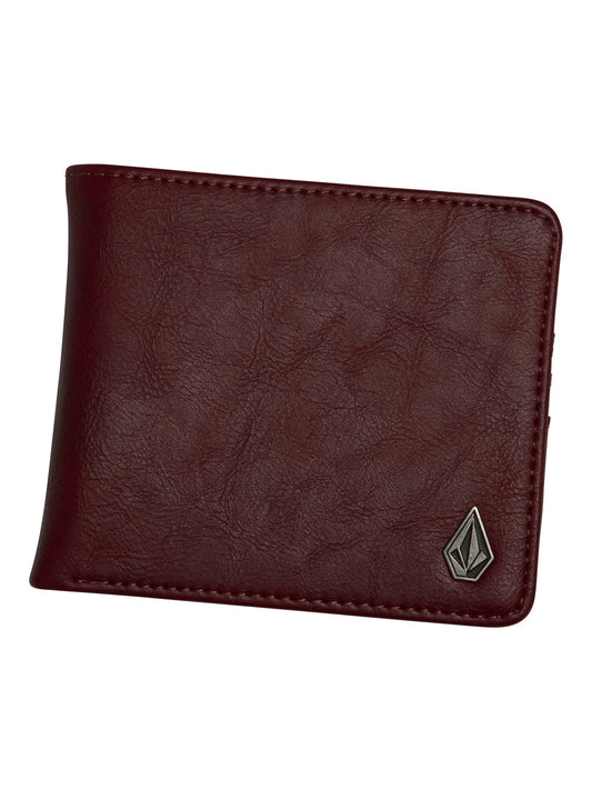 Schlanke Stone Geldbörse L - Cabernet