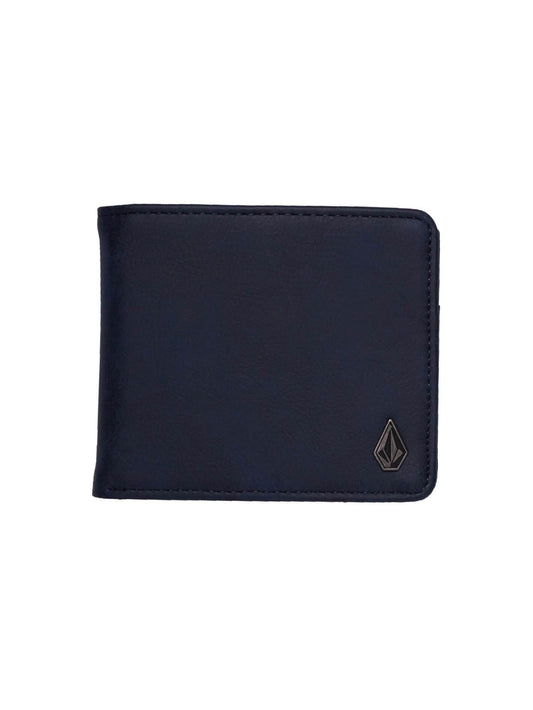 Slim Stone Pu Geldbörse L - Mitternachtsblau