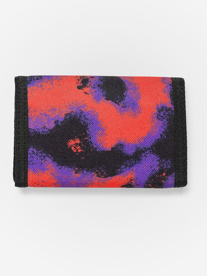 Box Stone Wallet - BRIGHT RED