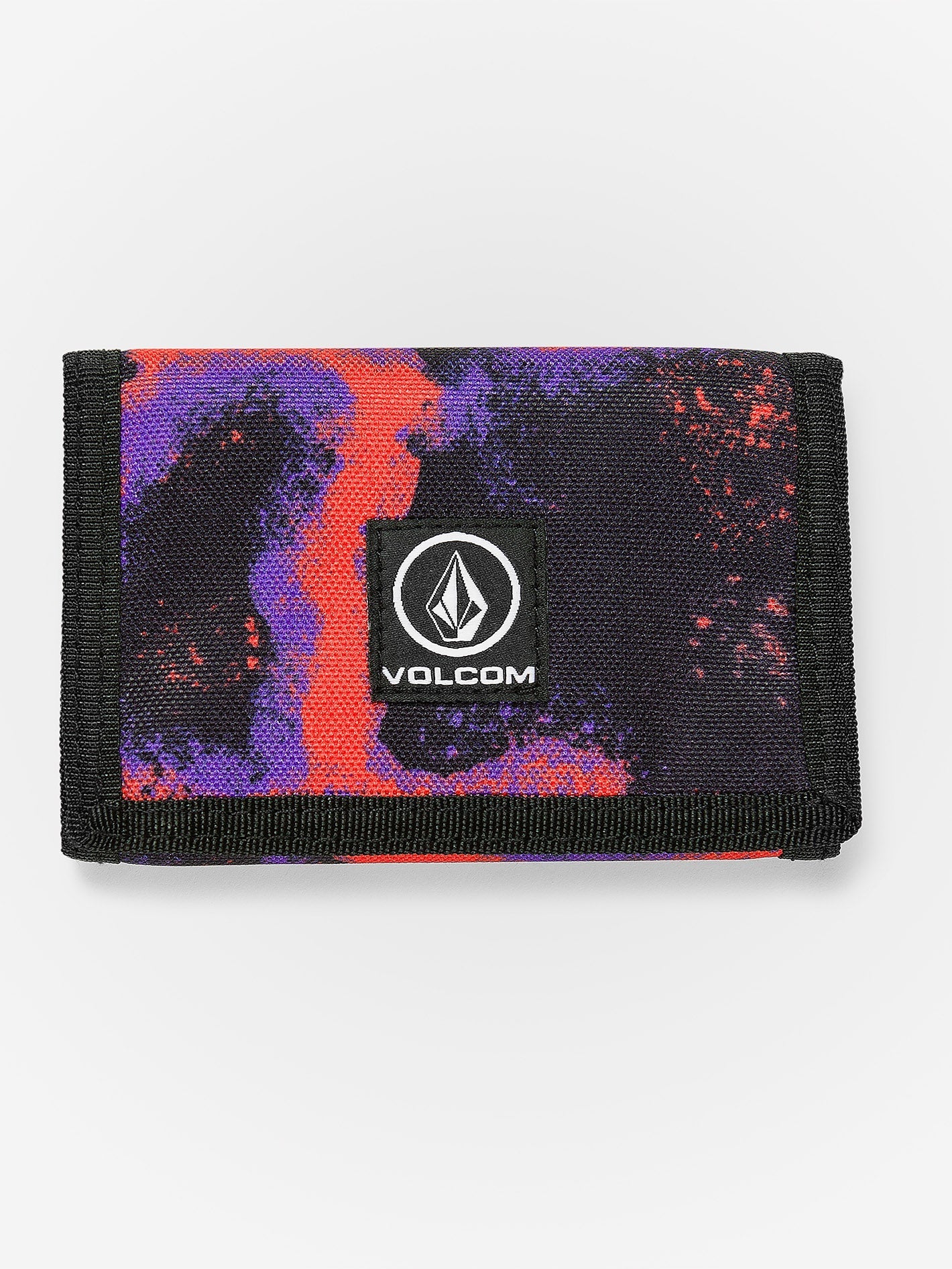 Box Stone Wallet - BRIGHT RED
