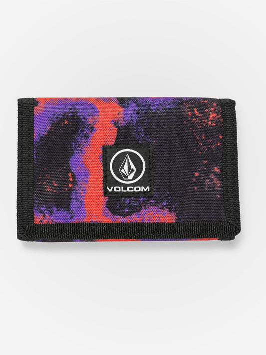 Box Stone Wallet - BRIGHT RED