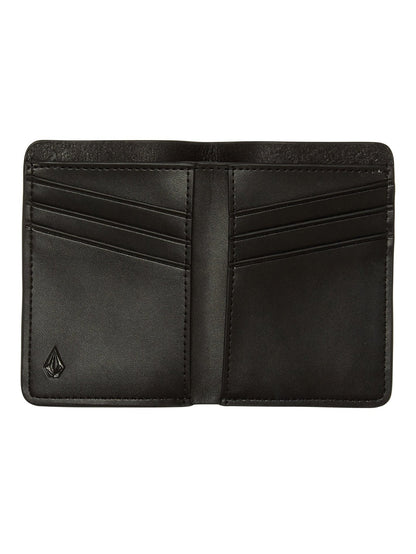 Die klassische Lederbrieftasche - SCHWARZ