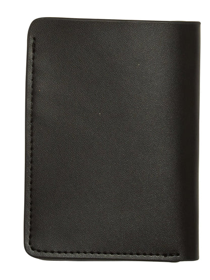 Die klassische Lederbrieftasche - SCHWARZ