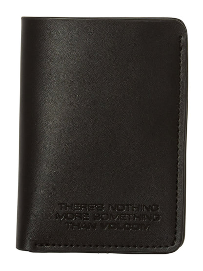 Die klassische Lederbrieftasche - SCHWARZ