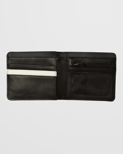 Portefeuille Slim Stone S - BLACK