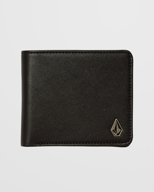 Slim Stone S Geldbörse - SCHWARZ
