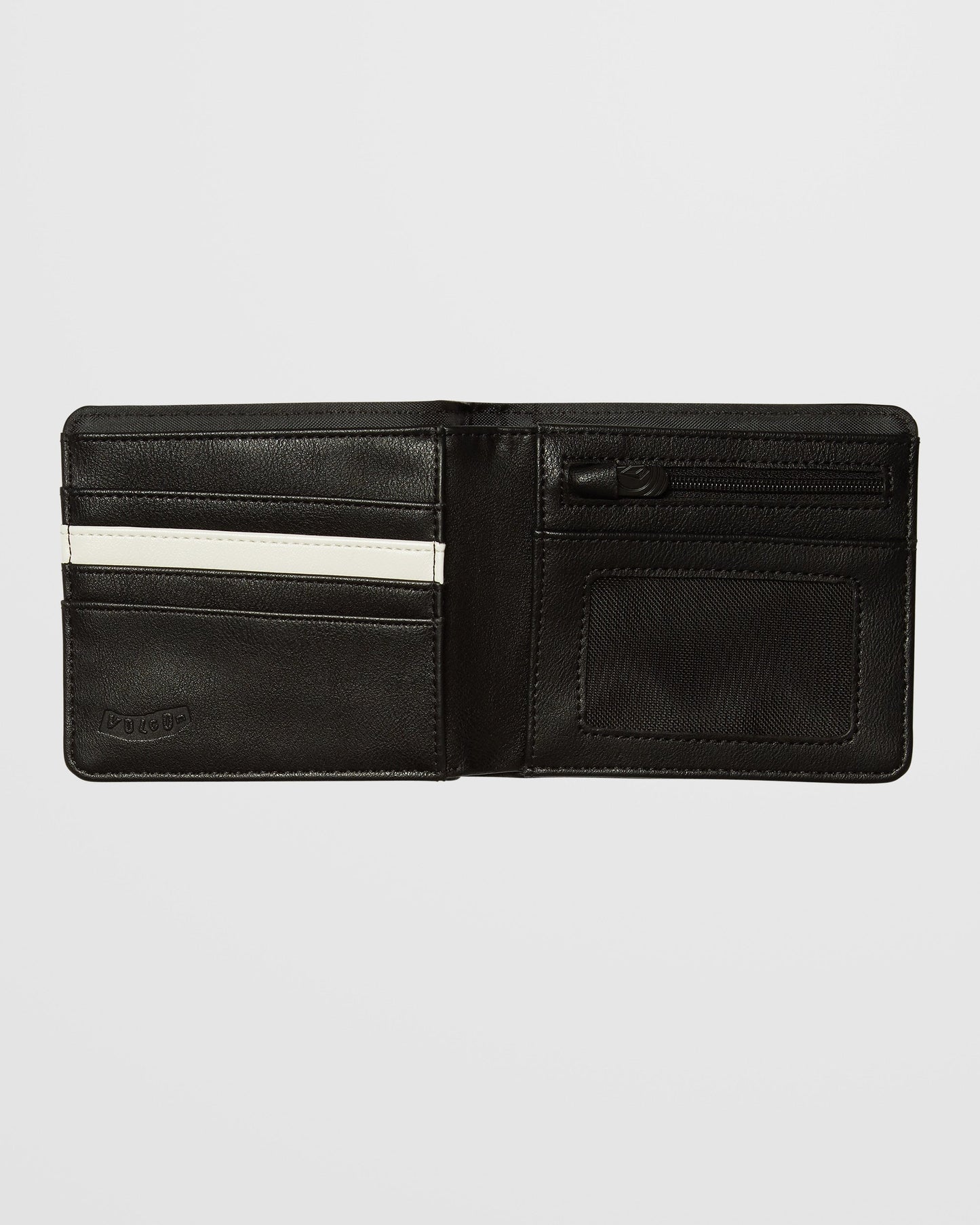 Portefeuille Slim Stone L - BLACK