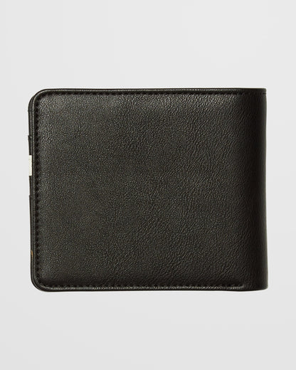 Portefeuille Slim Stone L - BLACK