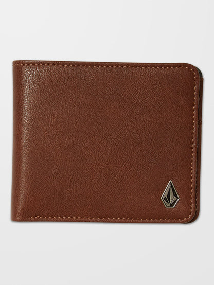 Slim Stone Wallet L - BROWN
