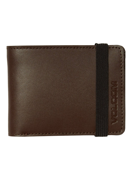 Halfstone Lederbrieftasche - BRAUN