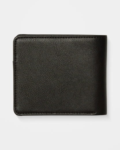 Portefeuille Slim Stone Large - Black