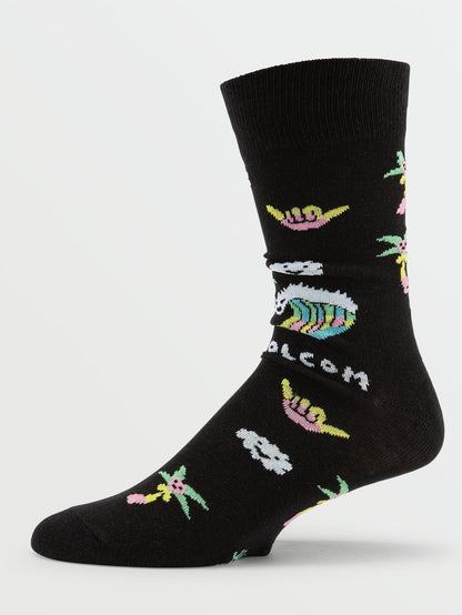 Chaussettes True - BLACK