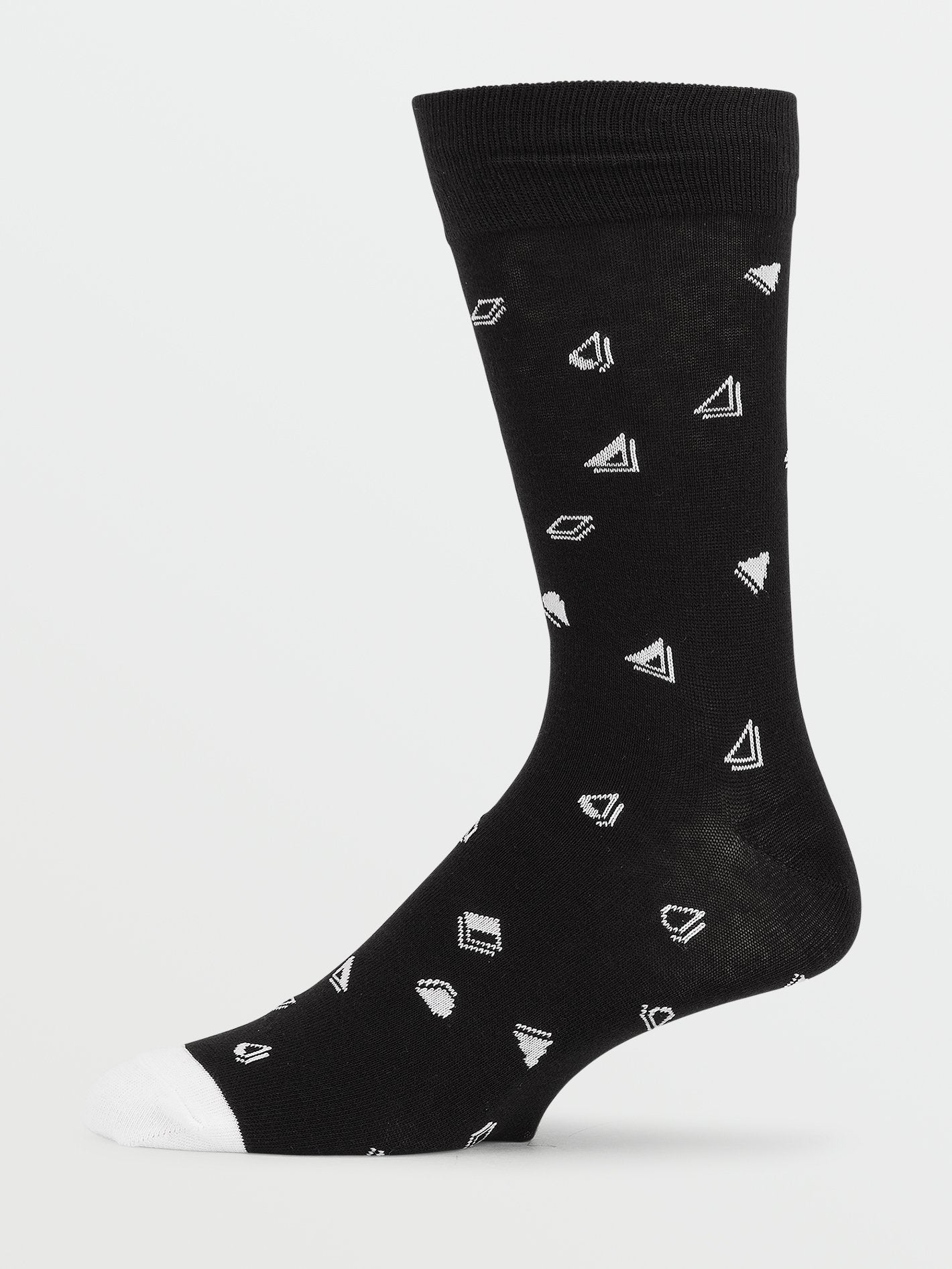 Chaussettes True - BLACK WHITE