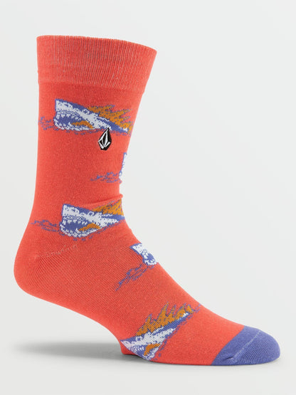 True Socks - SCHREI ROT